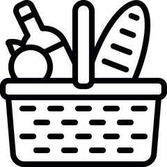 Picnic Basket Icon