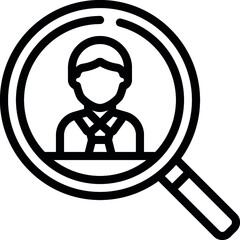 Candidate Research Icon