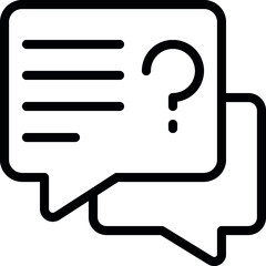 Questions Messages Icon