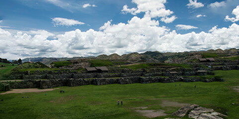 The ruins of Saksayhuaman, Kenko, Tambomachai and Puka-Pukara make up the Saksayhuaman...