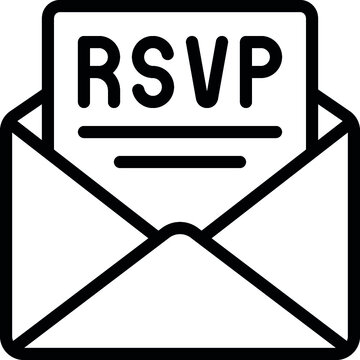 RSVP Letter Icon