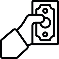 Give Cash Investment Icon