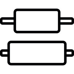 Distribute Vertically Icon