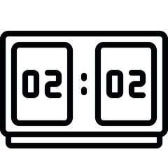 Flip Clock Icon