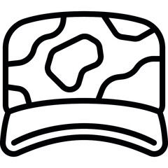 Military Cap Icon