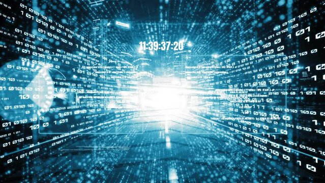 Software development, application programming code and tacit computer coding . Concept of smart digital transformation and technology disruption that changes global trends in new information era .