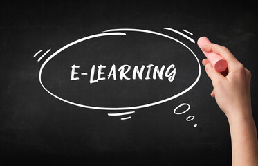 Hand drawing education concept concept