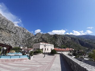 view of the city of kotor