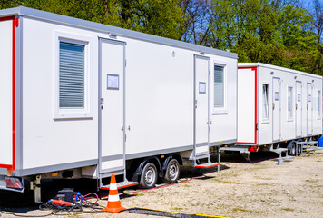 typical mobile office container - 504450269