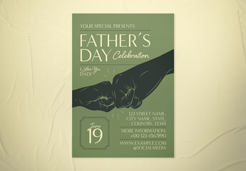 Fathers Day Flyer