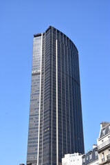 tour, Montparnasse, immeuble, paris, bâtiment, béton