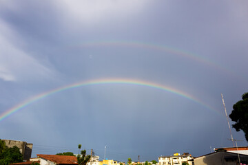 rainbow in the sky