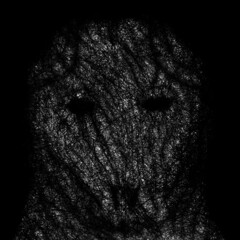 Pit bull of darkness, digital painting, horror concept
