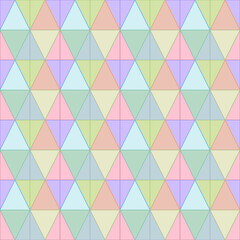 Colorful Seamless pattern, graphic design, tile, wallpaper, paper and textile. Flat vector illustration image.