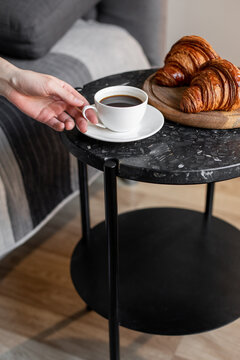 Breakfast on table 