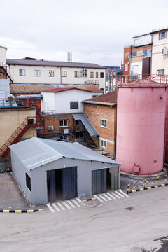  Production complex with bright exterior 