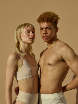 young love - skin touching - skin positivity -  love cuddle 