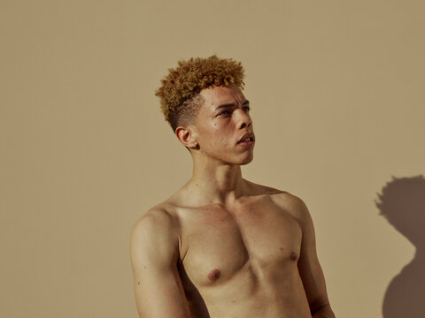imperfections is perfections - earth tones - acne skin - portrait 