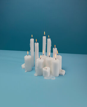 Bunch of candles.