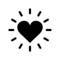 Love Icon Vector Symbol Design Illustration