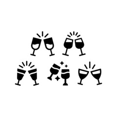 Drinks Icon Set Vector Symbol Design Illustration