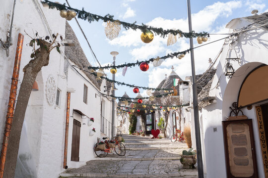 Old Street View in Italy, Alberobello