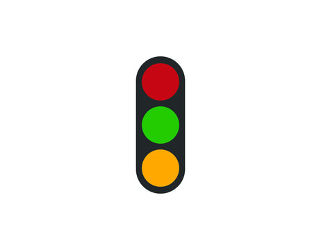 green traffic light icon