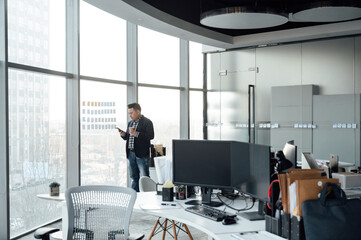 Businessman in the office