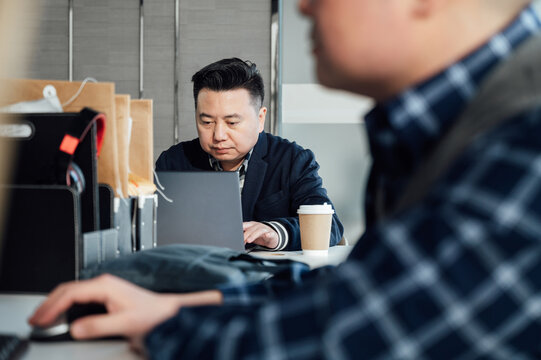 Businessman in the office