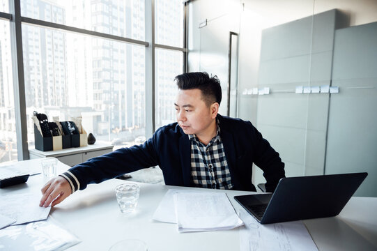 Businessman in the office