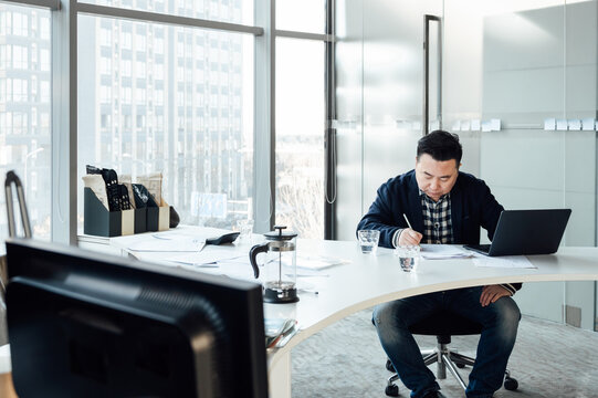 Businessman in the office