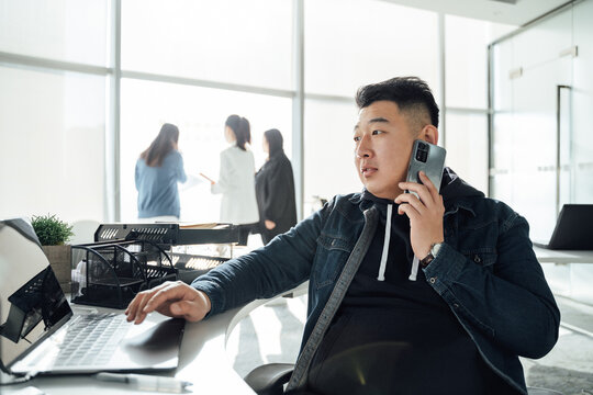 Businessman in the office