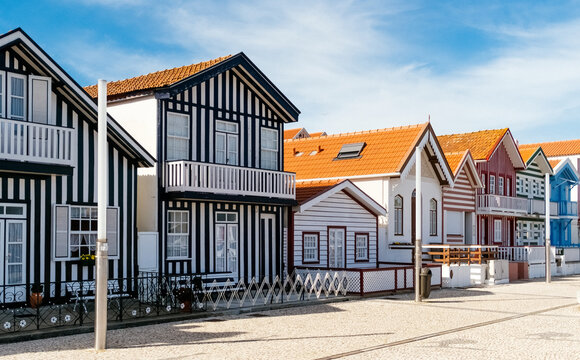 Striped houses