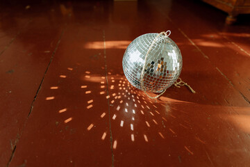 mirror ball in the sun