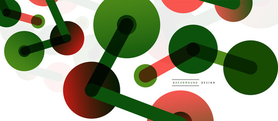 Network concept abstract background. Dots connection. Big data idea. Business template for wallpaper, banner, background or landing