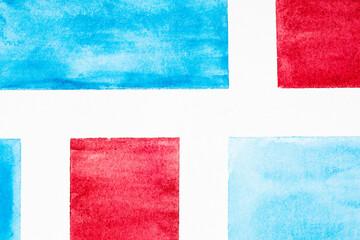 White red and blue pattern background