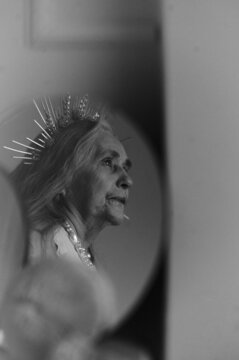 old ukrainian woman