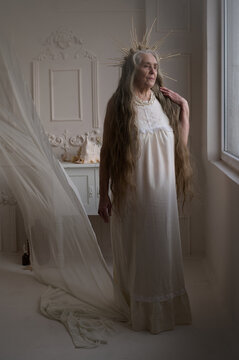 old ukrainian woman