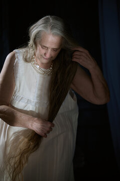 old ukrainian woman