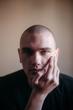 Handsome man portrait