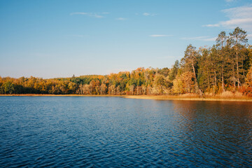 Minnesota lake landscape