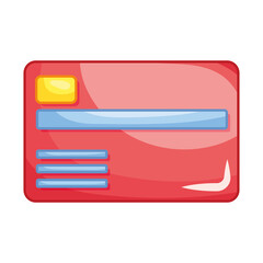 Obraz premium credit card icon