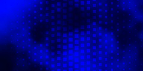 Dark BLUE vector texture in rectangular style.
