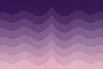 Abstract Pink and Purple Wavy Design