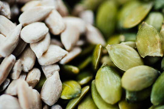 Sunflower and Pumpkin Seeds