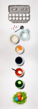 Holiday Easter Egg Dyeing Series