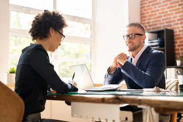 African American Business Manager Interview