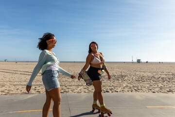 Black Sisters at the Beach