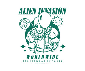 Retro Poster Pixel style Graphic Design for T shirt Street Wear and Urban Style