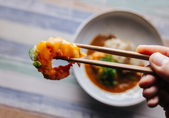 Japanese prawn curry